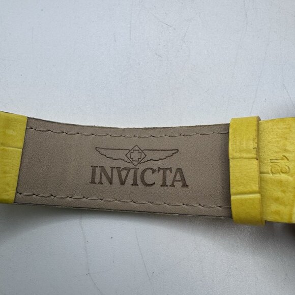 Britto Invicta 38mm Limited Edition Quartz Watch Yellow Band For Ladies  Works main image 10